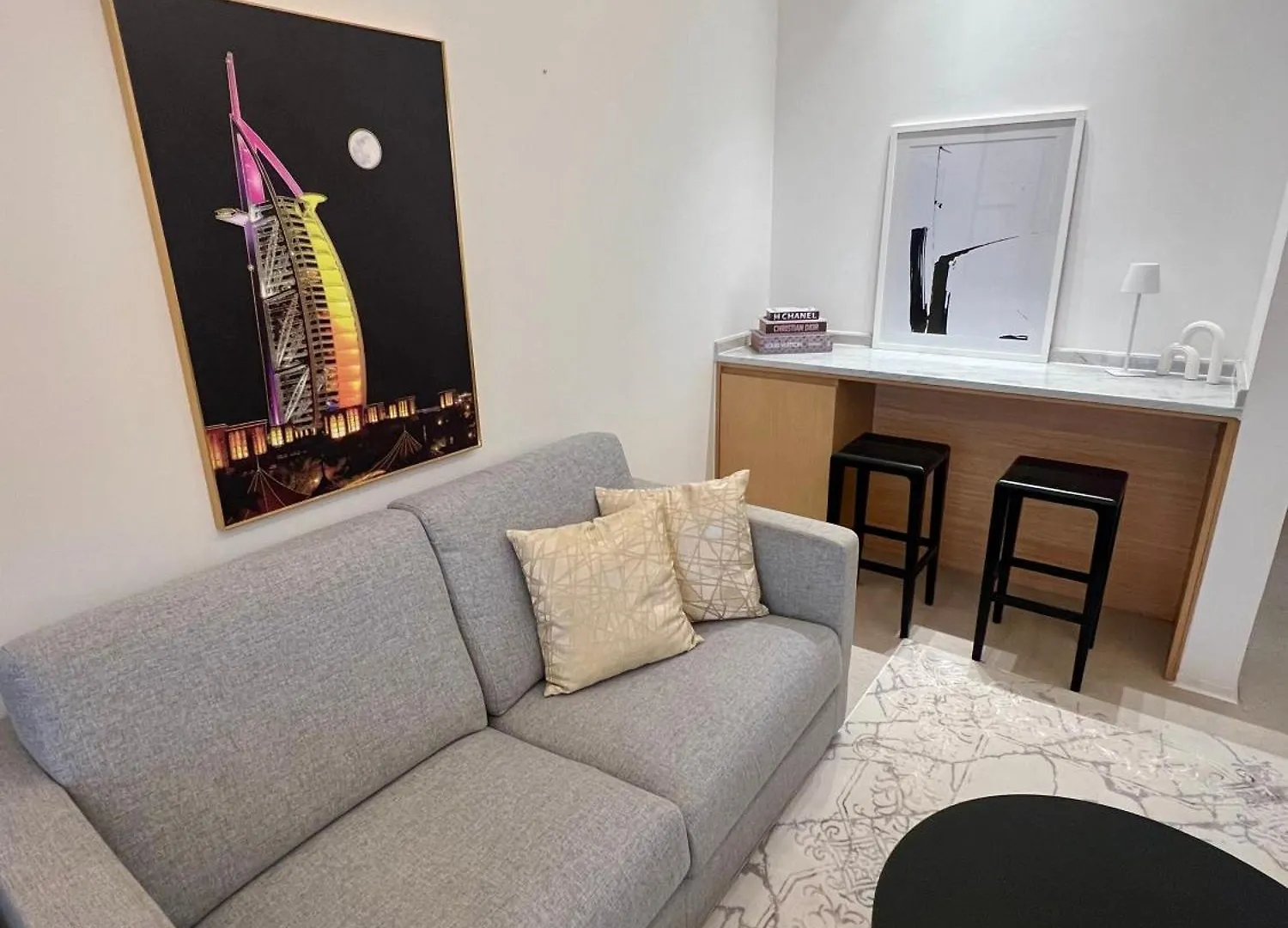 Palm Jumeirah, Studio, Fantastischer Meer-, Beach- Und Skyline Blick, Strand Dubai Apartment