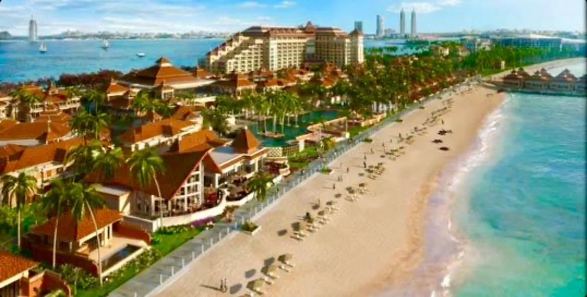 Palm Jumeirah, Studio, Fantastischer Meer-, Beach- Und Skyline Blick, Strand Dubai