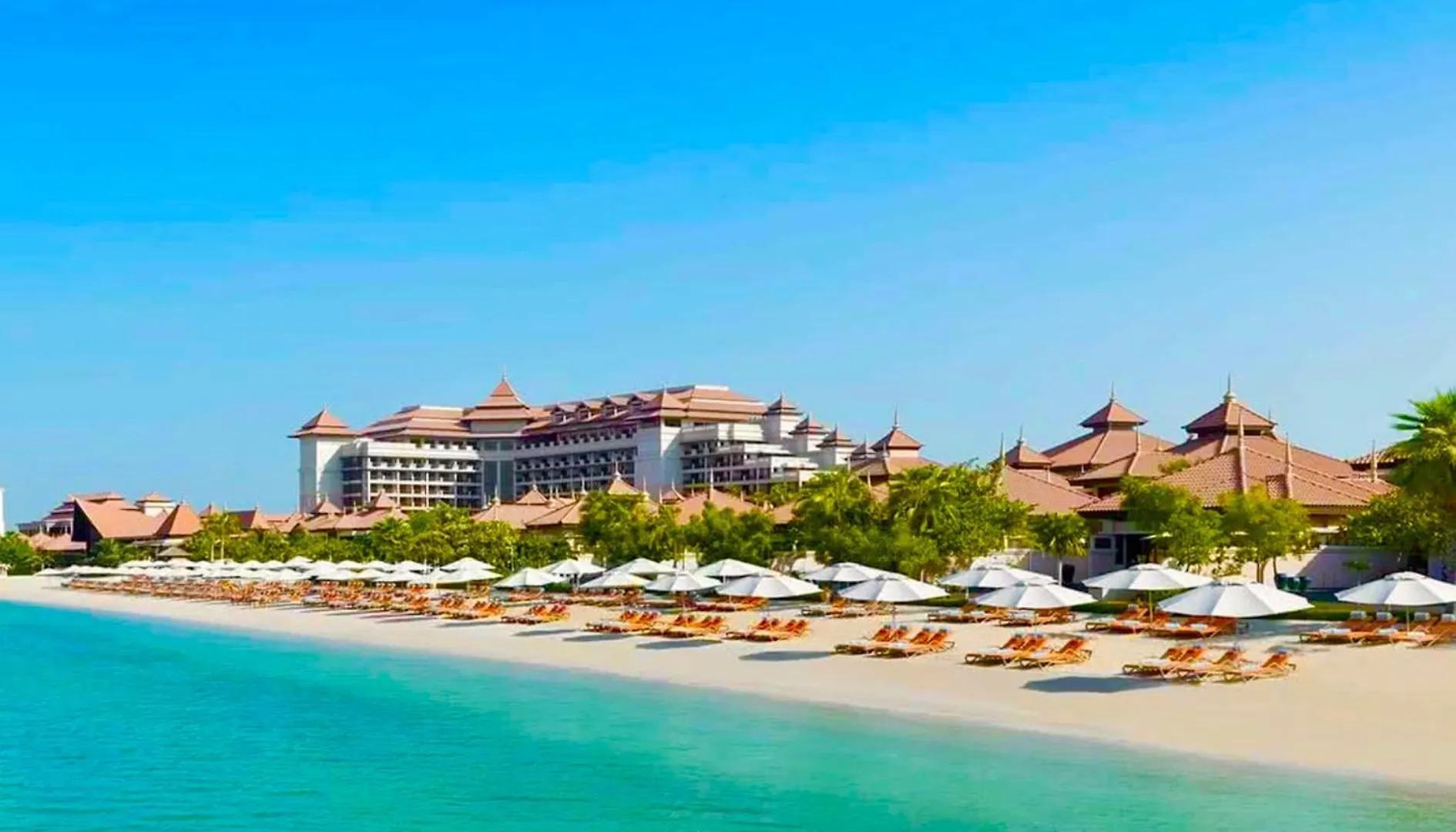 Palm Jumeirah, Studio, Fantastischer Meer-, Beach- Und Skyline Blick, Strand Dubai