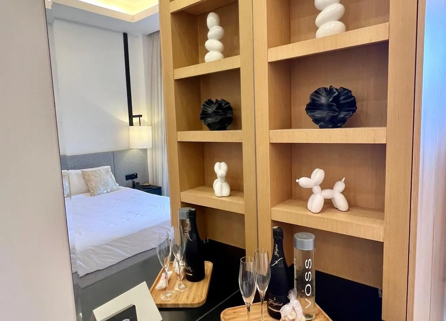 Palm Jumeirah, Studio, Fantastischer Meer-, Beach- Und Skyline Blick, Strand Dubaj
